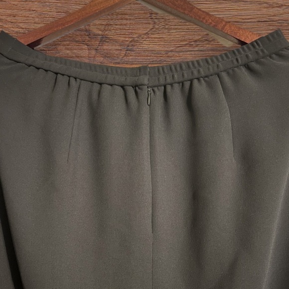 Y2K Adrianna Papell Evening Essentials Size 14 Maxi Skirt With Slit - Picture 4 of 5